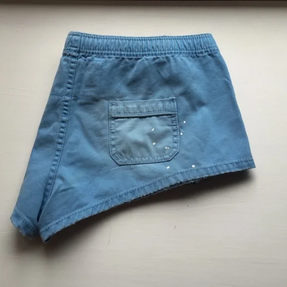 Abercrombie & Fitch blue shorts - Picture 4 of 4